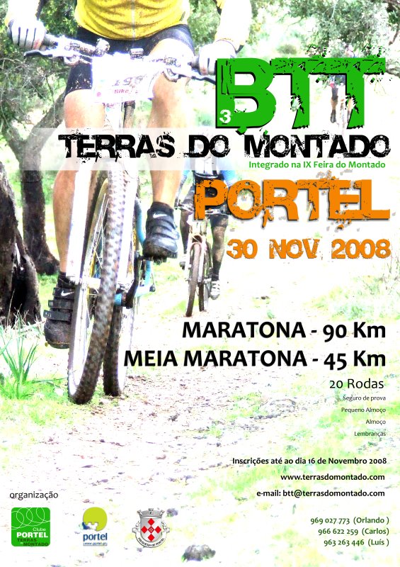 3ª Maratona Terras do Montado/Portel