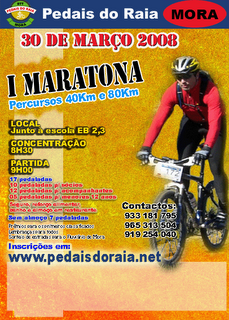 1º Maratona Pedais do Raia/Mora
