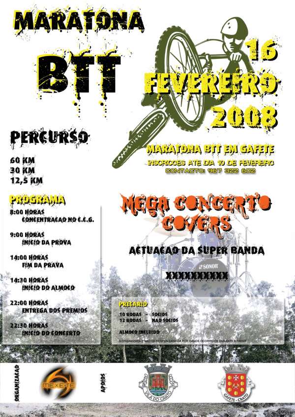 Maratona Btt AjG MeXe-te, Gáfete