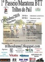 1º Passeio/Maratona pelos Trilhos do Paul (Riachos)