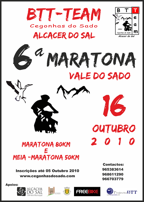 6ª Maratona Vale do Sado (Alcácer do Sal)