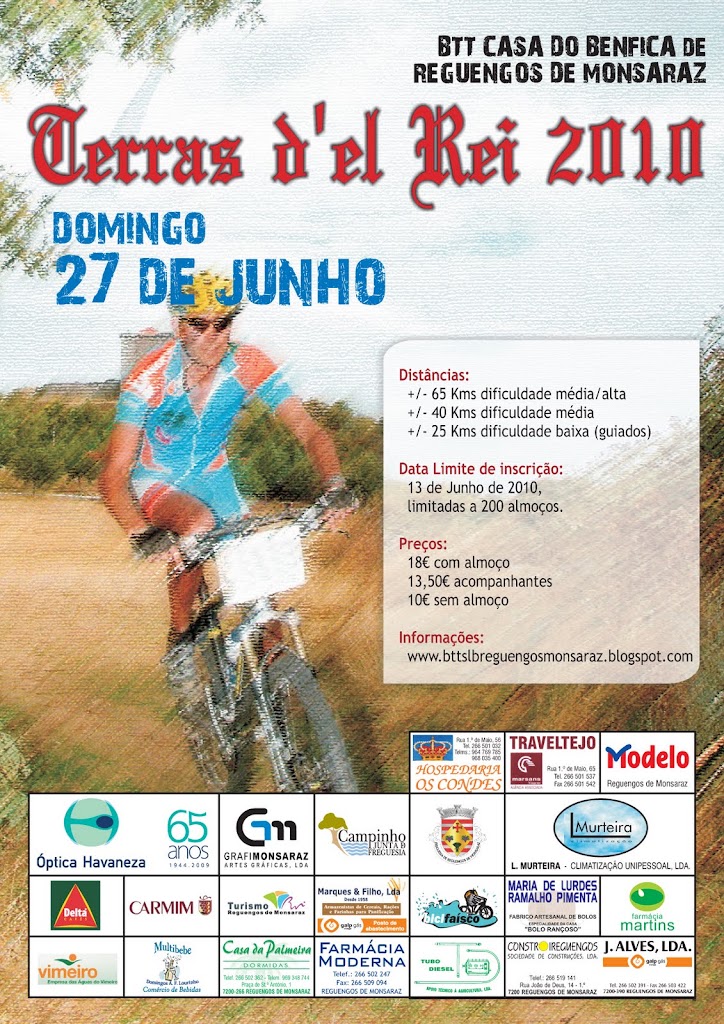 BTT Terras D’el Rei Reguengos de Monsaraz
