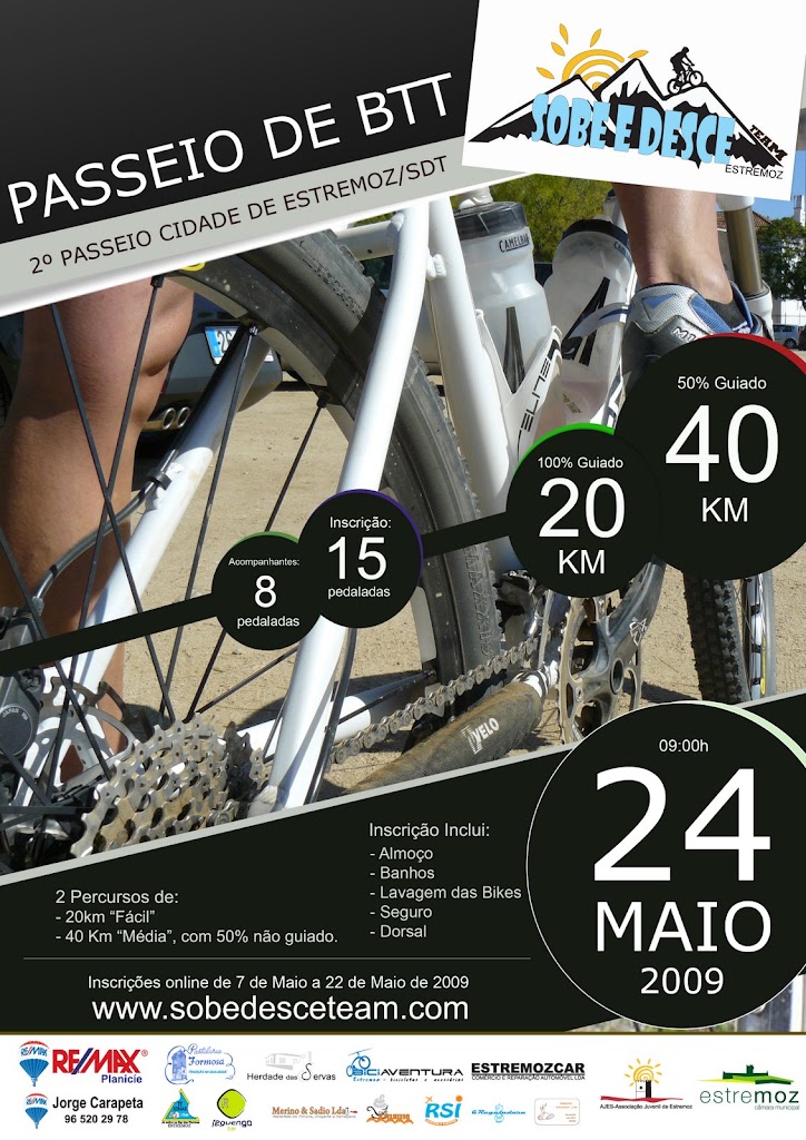 2ºpasseio BTT cidade de Estremoz/SDT