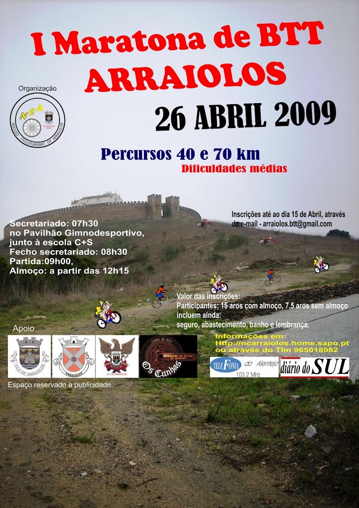 I Maratona de Arraiolos