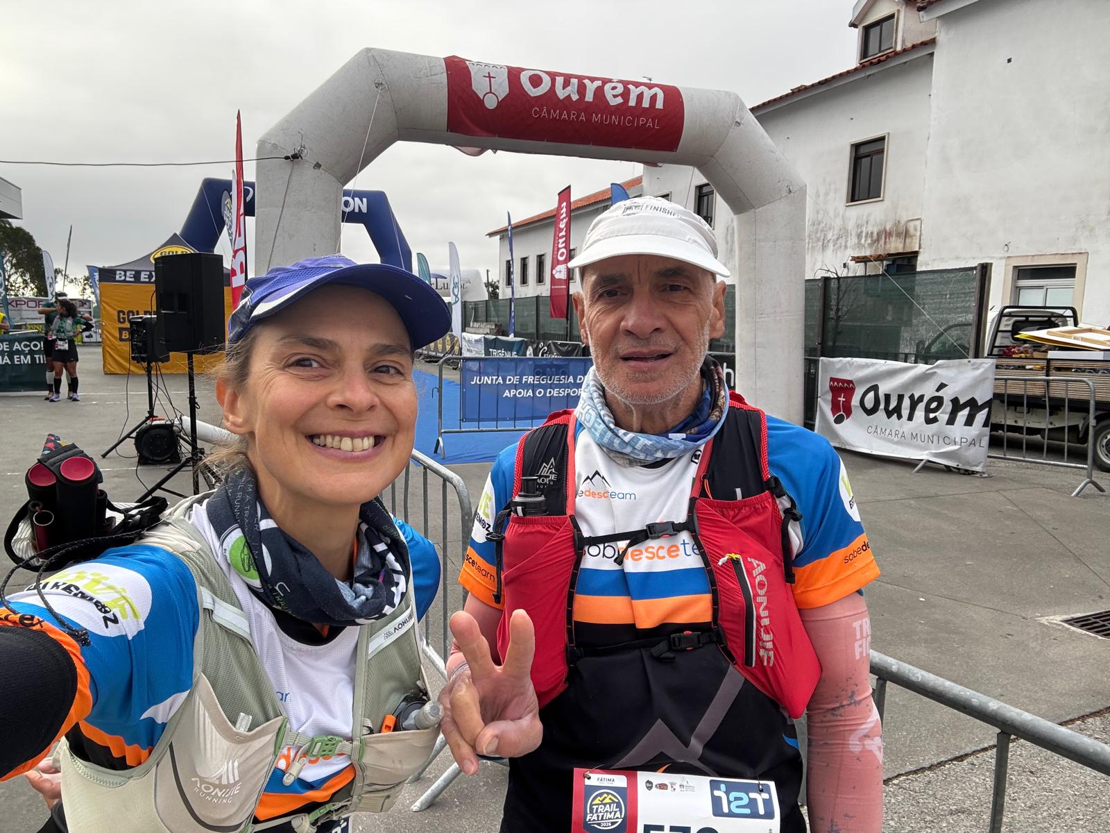 Família Bilro no Pódio do 13º Trail de Fátima
