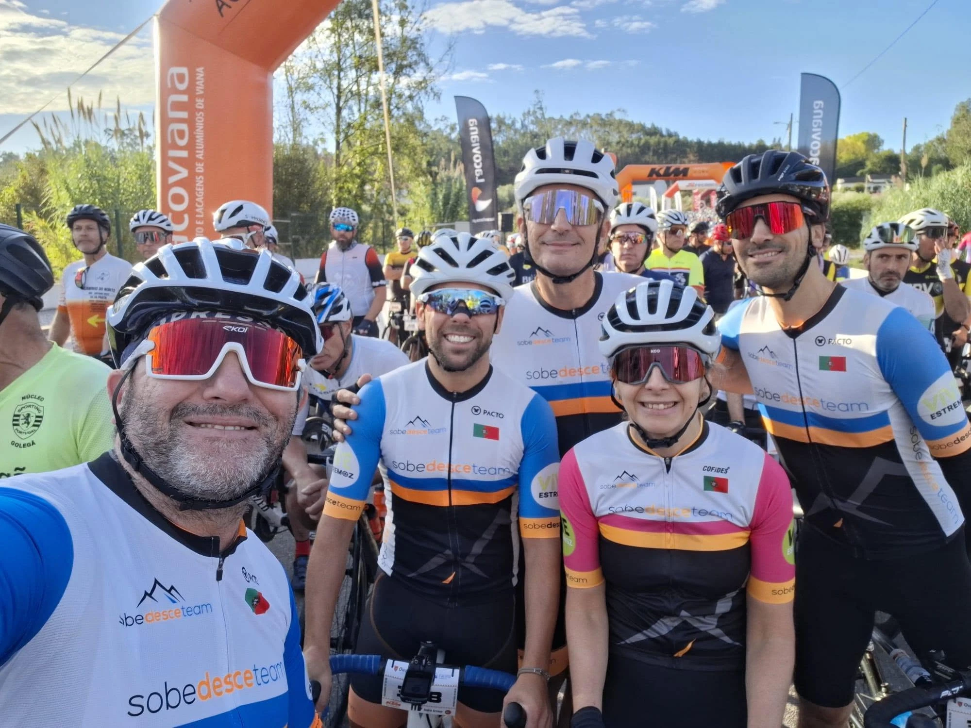 Sobe e Desce Team no Ourém Fátima Granfondo
