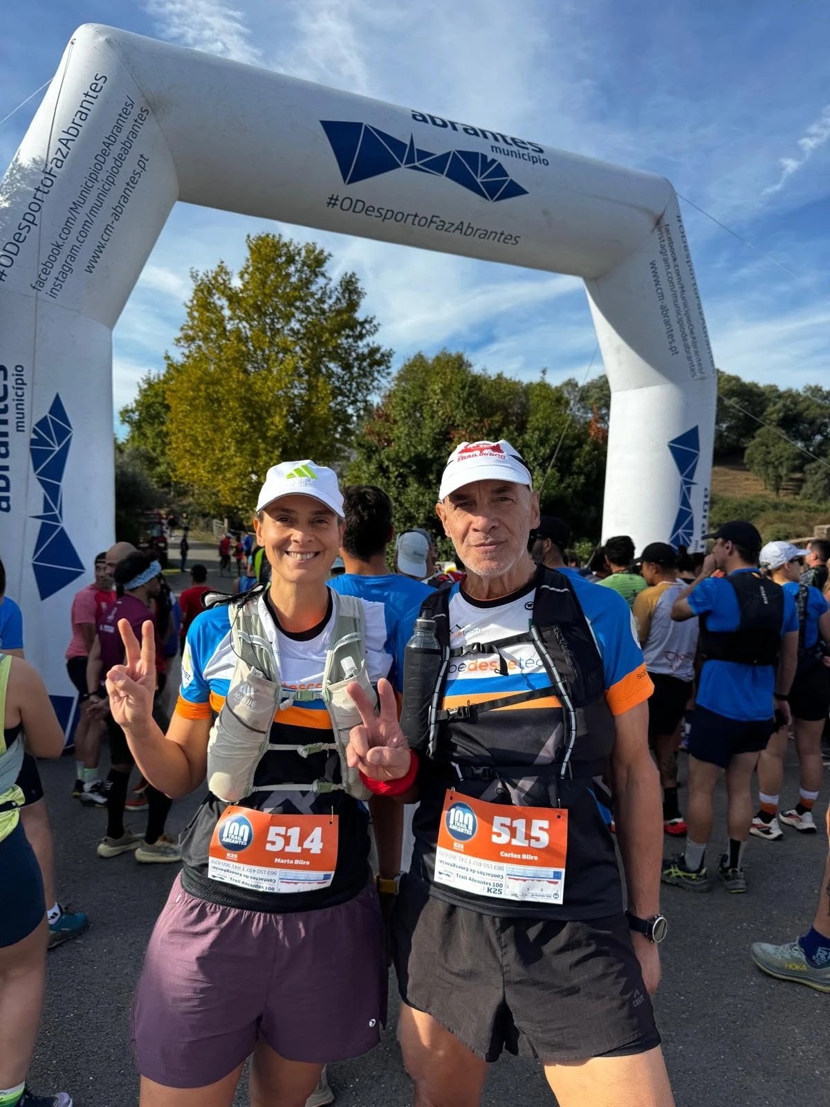Sobe e Desce Team nos trilhos do Trail Abrantes 100
