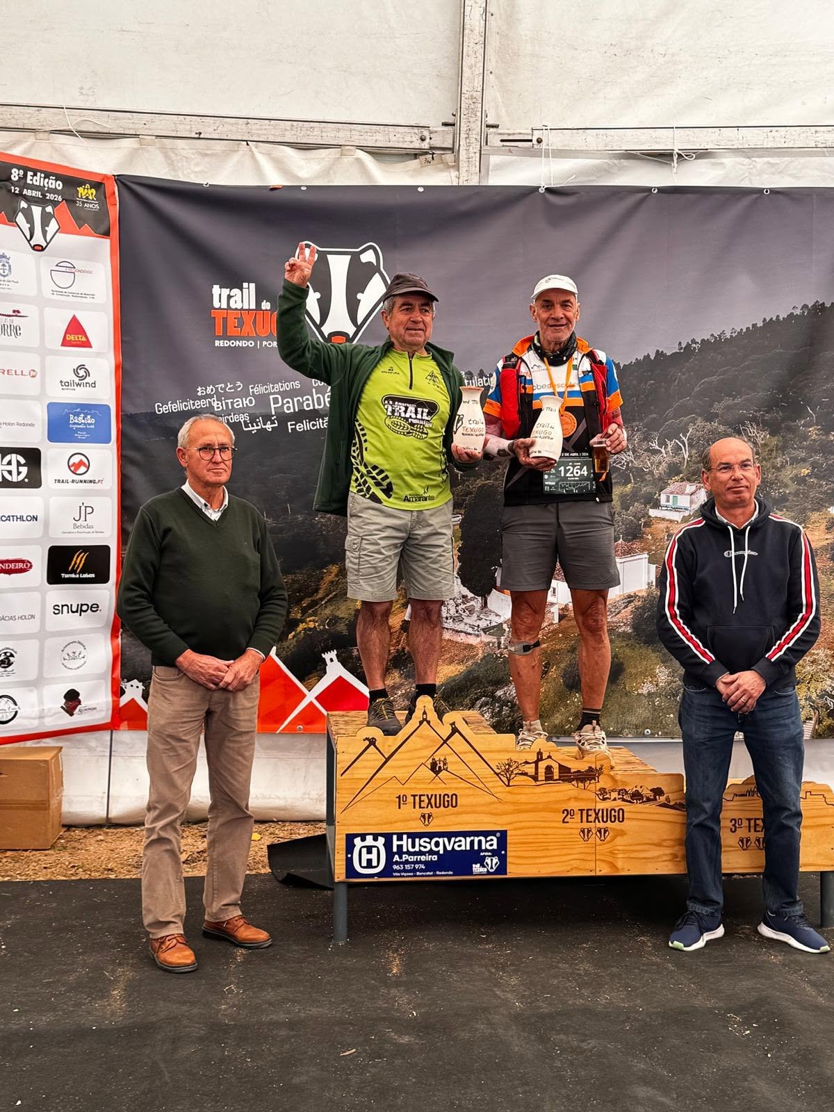 Sobe e Desce Team em peso no Trail do Texugo