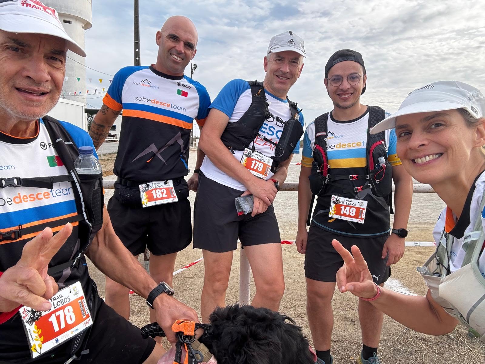 Sobe e Desce Team no II Trail Os Lobos