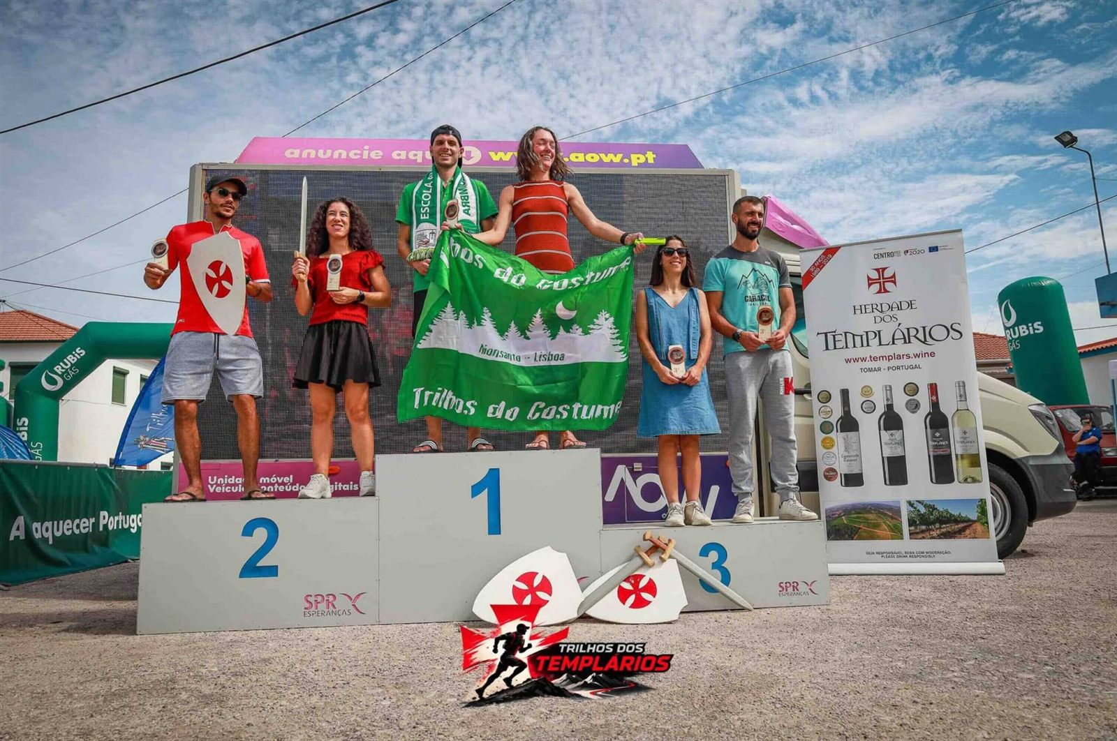 Sobe e Desce Team com pódio nos Trilhos dos Templários